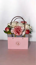 Rosé Bloom Bag – Blumentasche als Geschenk | Chérie Bloom