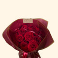 Scarlet Élégance – 20 rote Rosen Strauß | Chérie Bloom