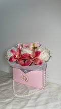 Pearl Bloom Bag Rosé – Blumentasche als Geschenk | Chérie Bloom